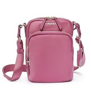 #138 - TUMI Ruma Crossbody Bag, Hibiscus/Pink - NWT